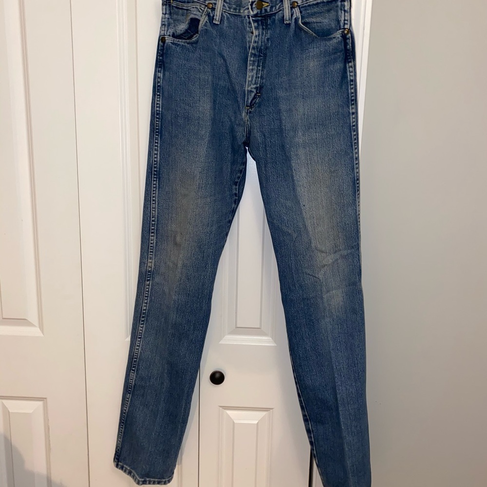 Vintage Wrangler jeans, George Strait cowboy cut